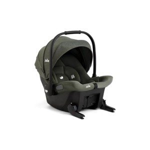 Joie Mint Latch Baseless Infant Car Seat – Lightweight, Built-in Rigid Latch Connectors and Side-Impact Protection – No Base Installation Required, Travel-Friendly Design (Evergreen)