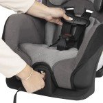 Evenflo Tribute LX 2-in-1 Lightweight Convertible Car Seat, Travel Friendly (Saturn Gray)