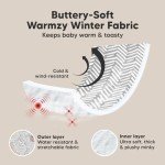 Car Seat Cover for Babies - Baby Car Seat Canopy for Spring, Autumn, Winter - Universal Stretch Fit Car Seat Cover for Babies,Boys,Girls -Breastfeeding Nursing Cover-Infant Carseat Cover (Herringbone)