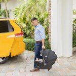 Joie Mint Latch Baseless Infant Car Seat – Lightweight, Built-in Rigid Latch Connectors and Side-Impact Protection – No Base Installation Required, Travel-Friendly Design (Evergreen)