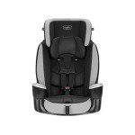 Evenflo Maestro Sport Harness Highback Booster Car Seat, 22 to 110 Lbs., Granite Gray, Polyester
