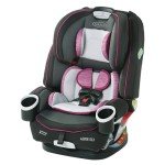 Graco 4Ever DLX 4-in-1 Car Seat, Pink, Infant to Toddler Car Seat, with 10 Years of Use, Rear-facing, Forward-facing and Booster Modes, Safe, Comfortable and Convenient