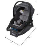 Safety 1ˢᵗ® OnBoard LT Infant Car Seat, Monument 4