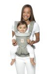 Ergobaby Omni 360 All-Position Baby Carrier for Newborn to Toddler with Lumbar Support (7-45 Pounds), Pearl Grey, One Size (Pack of 1)