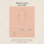 WildBird - Aerial Carrier - 7 to 45 lbs - for Moms, Dads & Caregivers - 100% Natural European Linen Fibers - Versatile & Adjustable - Small Size - Sparrow Fabric