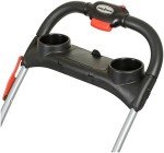 Baby Trend Snap N Go EX Polyester Lightweight Foldable Universal Single Infant Car Seat Carrier with 2 Cup Holder and Covered Compartment, Black