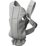 BabyBjörn Baby Carrier Mini, 3D Jersey, Light Gray