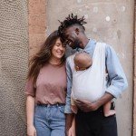 Boba Bliss Hybrid Baby Carrier Newborn to Toddler - 2-in-1 Baby Wrap & Baby Carrier - Pre-Wrapped Baby Sling Wrap Newborn - Certified Hip-Healthy - Soft & Stretchy Baby Sling Carrier- 7-35 lbs (Grey)