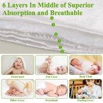 Eco-Friendly 6 Ply Cloth Diapers 12 Pack