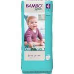 Bambo Nature Hypoallergenic Green Bag Baby Diapers, Eco-Labeled Diapers, Enhanced Leakage Protection, Totally Chlorine-Free, Skin Friendly, and Super Absorbent - Size 4 (48 Count)