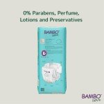Bambo Nature Hypoallergenic Green Bag Baby Diapers, Eco-Labeled Diapers, Enhanced Leakage Protection, Totally Chlorine-Free, Skin Friendly, and Super Absorbent - Size 4 (48 Count)