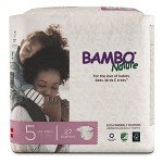 Bambo Nature Premium Baby Diapers - English Packaging, Size 5, 27 Count