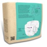 Bambo Nature Overnight Baby Diapers (Sizes 3 TO 6), Size 4, 96 Count