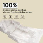 ECO BOOM Diapers, Viscose from Bamboo Diapers, Natural Soft Disposable Nappies for Infant, Size 0 Suitable for up to 7 lbs (Newborn - 80 Count)