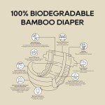 ECO BOOM Diapers, Viscose from Bamboo Diapers, Natural Soft Disposable Nappies for Infant, Size 0 Suitable for up to 7 lbs (Newborn - 80 Count)