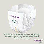 Bambo Nature Hypoallergenic Green Bag Baby Diapers, Eco-Labeled Diapers, Enhanced Leakage Protection, Totally Chlorine-Free, Skin Friendly, and Super Absorbent - Size 2 (30 Count)