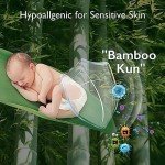 Momcozy Newborn Diapers, Baby Diapers Natural Bamboo Diapers Hypoallergenic for Sensitive Skin, Disposable Diapers, Organic Diapers Infant Diapers Size 1(80 Count)