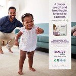 Bambo Nature Hypoallergenic Baby Diapers, Eco-Labelled Sustainable Diapers, Enhanced Leakage Protection, Totally Chlorine-free, Skin Friendly, and Super Absorbent - Size 1 (36 Count)