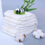 Geffen Baby - Biodegradable Bamboo Baby Diapers, Size 2, 32-Pack | Naturally Hypoallergenic, Super Absorbent & Eco-Friendly | Ideal for Sensitive Skin | Made from Bamboo Viscose Fiber