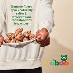 Caboo Baby Wipes, 216 Count, Unscented, Eco-Friendly, Made with Bamboo Viscose, Free from Harsh Chemicals, Plant-Based, Sensitive Skin Formula, BRC, FSC, FDA and ISO Accredited