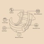 ECO BOOM Size 3 Diapers, Bamboo Viscose Diapers, Sustainable, Paper Packaging