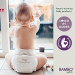 Bambo Nature Hypoallergenic Green Bag Baby Diapers, Eco-Labeled Diapers, Enhanced Leakage Protection, Totally Chlorine-Free, Skin Friendly, and Super Absorbent - Size 4 (48 Count)
