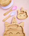 bamboo bamboo ® Baby Feeding Spoons with Soft Curved Silicone Tips for Toddlers and Infants