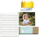 Eco by Naty Baby Diapers - Plant-Based Eco-Friendly Diapers, Great for Baby Sensitive Skin and Helps Prevent Leaking (Size 3, 10 Count)