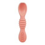 PandaEar 6 Pack Silicone Baby Spoons Self Feeding 6 Months for Toddler - Baby Led Weaning Utensils 6-12 Months - Infant Spoons First Stage - Baby Feeding Essentials - Baby Eating Utensils Set