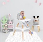 Bella Romani 30 Pack 47” x 30” | Disposable Splat Mats | Biodegradable + Compostable | Under Highchair Splat Mat for Floor | Baby Led Weaning Supplies |