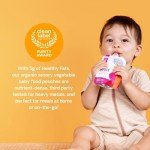 Serenity Kids 6+ Months Certified Organic Baby Food Pouches Veggie Puree - No Sugary Fruits/Added Sugar - Allergen Free - 3.5 Ounce BPA-Free Bag - Variety Pack - Baby Food Veggies Puree - 8 Count