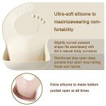 PandaEar Silicone Baby Bibs Set of 3 for Toddlers, BPA Free Waterproof Adjustable Feeding Bib with Large Pocket Food Catcher (Pink)