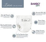 Bambo Nature Premium Training Pants (SIZES 4 TO 6 AVAILABLE), Size 5, 100 Count