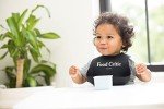 Bella Tunno Wonder Bib – Waterproof Silicone Bibs for Boys & Girls, Non-toxic & BPA Free Silicone Baby Bibs & Toddler Bibs with Adjustable Neck, Easy to Clean (Food Critic)