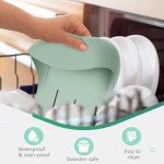 Cuddle Campus Set of 3 Silicone Bibs for Babies & Toddlers,Soft Adjustable Bibs with Pocket Food Catcher for Baby Girl,Boy