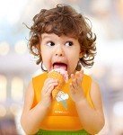 YMCF Products 2-Pack Waterproof Silicone Baby Bib Lightweight Comfortable Easy-Wipe Clean (Orange/Yellow, Large)