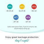 LILLYDOO Diaper Pants Toddlers - Size 8 (42+ lbs), Half-Monthly Supply (45 Count), Skin-Friendly, Ultrasoft, Chlorine-Free, Snug Fit & Absorbent Pull On Diapers