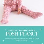 Posh Peanut Baby Girl Sleepers - Viscose from Bamboo Baby Pajamas & 2 Way Zipper Sleepers - Ruffled Baby Clothes for Girls (3-6 Months) Emmilene