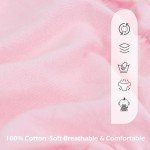 5 Pack Ruffle Diaper Cover - Baby Bloomers, Cute Cotton Baby Girl Shorts,Briefs- Panties for Toddler Girls