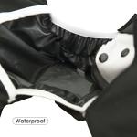 babygoal Cloth Diaper Covers 6 Pack with Wet Bag for Fitted Diapers and Prefolds with Double Gussets, Adjustable and Reusable for Baby Boys 6DCF05