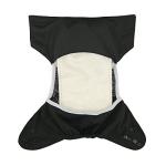 babygoal Cloth Diaper Covers 6 Pack with Wet Bag for Fitted Diapers and Prefolds with Double Gussets, Adjustable and Reusable for Baby Boys 6DCF05