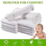 Eco-Friendly 6 Ply Cloth Diapers 12 Pack