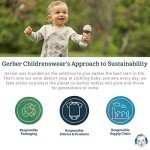 Gerber 10-Pack Eco-Friendly Prefold Cloth Diapers