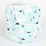 Sigzagor Baby Cloth Diaper Cover Nappy One Size 8lbs to 36lbs (Polar Bear)