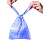Ubbi Disposable Nappy Sacks, Lavender Scented, Easy-To-Tie Tabs, Baby Diaper Disposal or Pet Waste Bags, Value Pack, 400 Count
