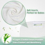 Wegreeco Adjustable Cloth Diapers with Inserts & Bag
