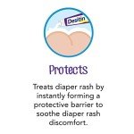 Desitin Maximum Strength Baby Diaper Rash Cream, 40% Zinc Oxide for Treatment, Relief & Prevention, Hypoallergenic, Phthalate- & Paraben-Free Paste, Protects Skin for 12 Hours, 4.8 oz