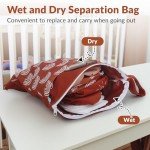 Eco-Friendly Cloth Diapers Set with Inserts