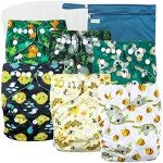 Eco-Friendly Reusable Cloth Diapers for Babies