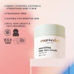 Evereden Nourishing Baby Face Cream 1.7 oz. | Non-Toxic and Fragrance-Free Baby Face Lotion | Rich, Non-Greasy Baby Moisturizing Cream | Baby Face Moisturizer with Clean Ingredients